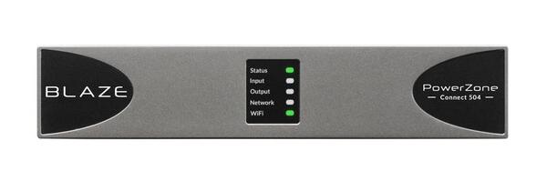 10 INPUT 500W MAX 4-CHANNEL NETWORKABLE MATRIX SMART AMP W/ONBOARD  DSP, WI-FI & POWERSHARING